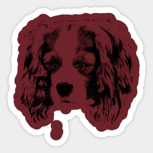 dog threshold Sticker